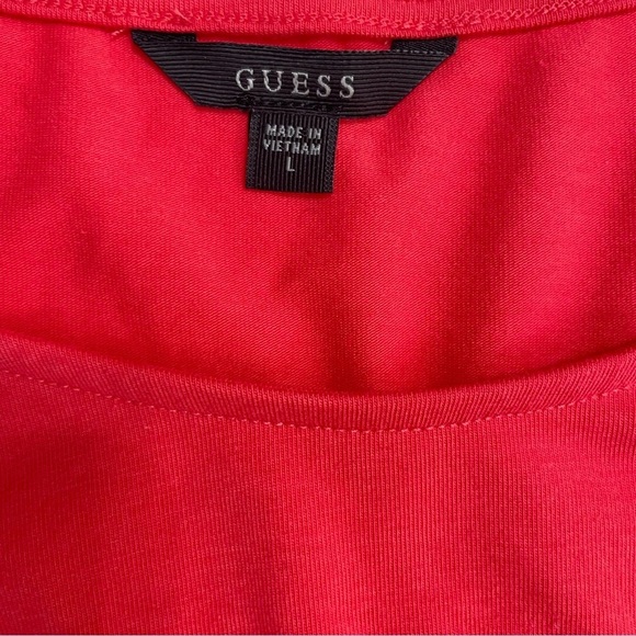 GUESS Women’s Pink Magma Keyhole Cutout
Cassie 3/4 Sleeve Cutout Top size L - Picture 12 of 16